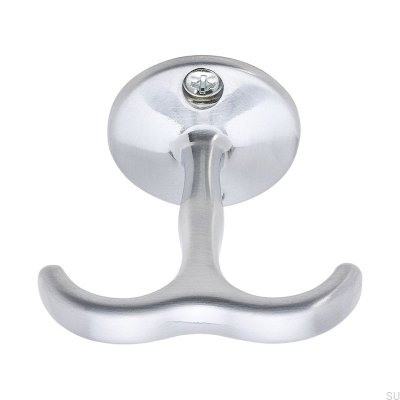 Support mural Siljan Chrome brossé