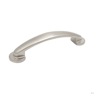 Poignée de meuble longue Mora 96 Argent
