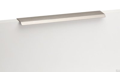 Poignée de meuble Curve 128 Edge, aluminium noir