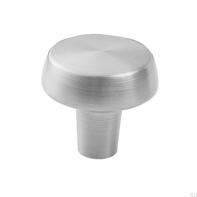 Bouton de Meuble Automne 36 Métal Argenté (Look Inox)