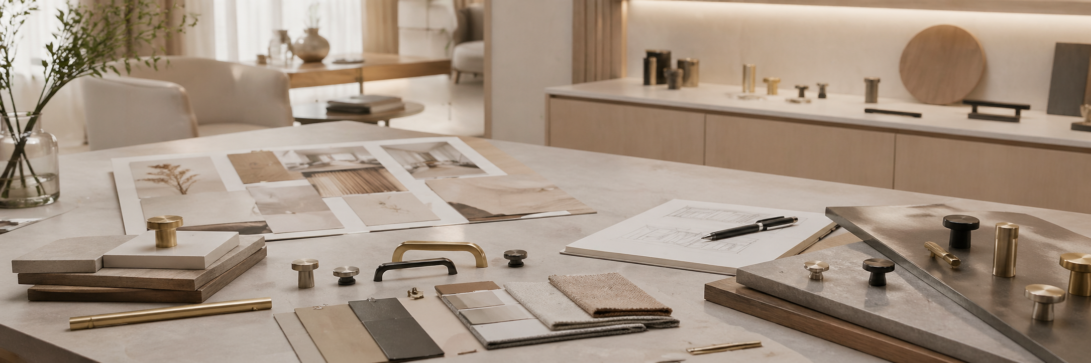 Détails, échantillons et matériaux Scandinavian Handles